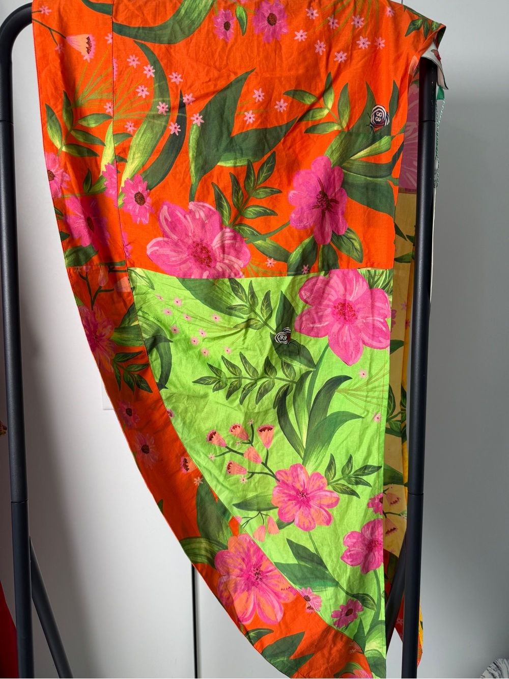NWT Farm Rio  Floral wrap skirt